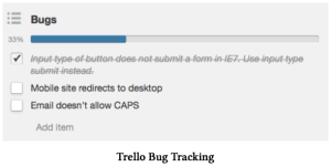trello bug tracking